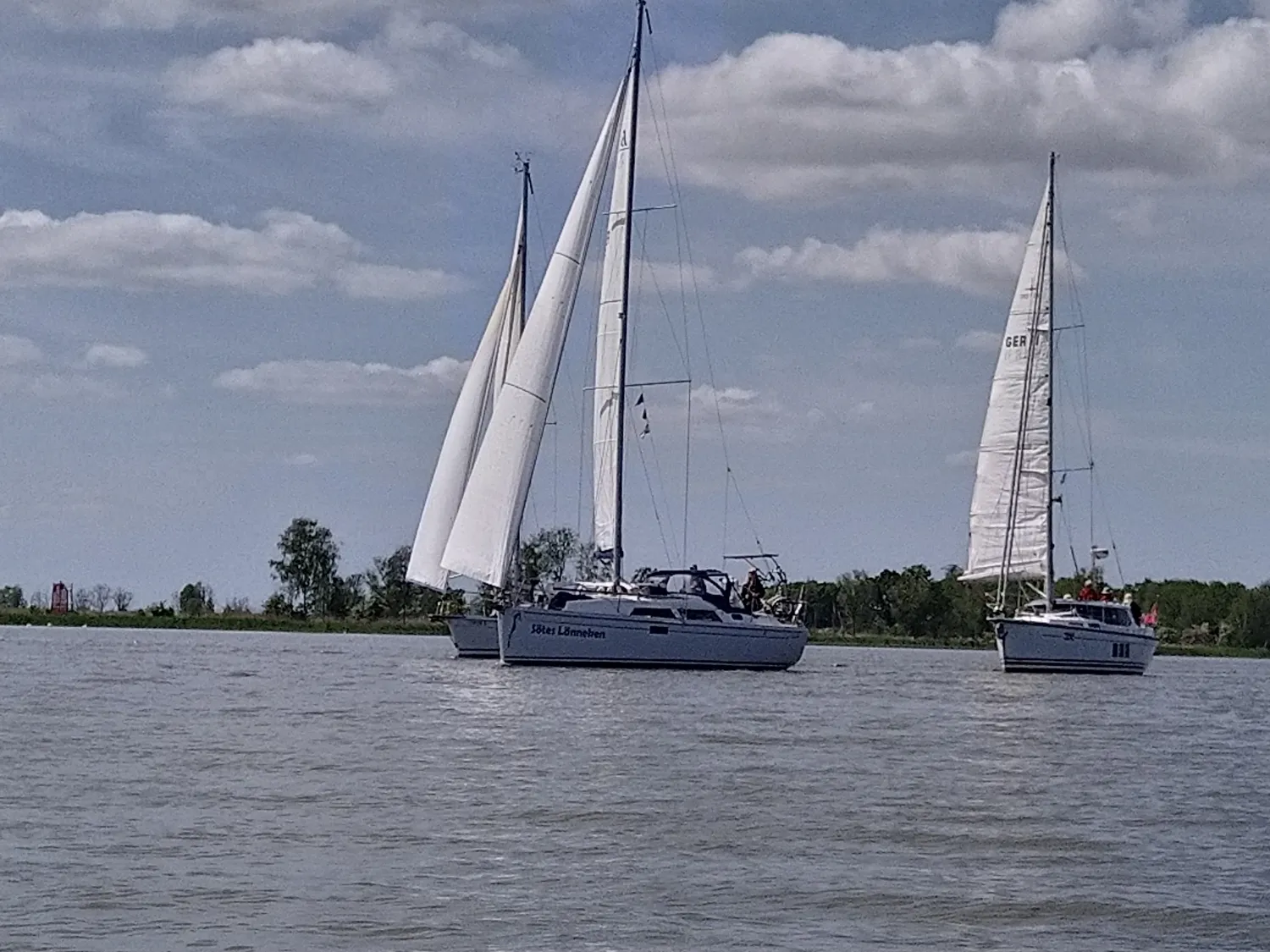 Ferienhaus, GbR Dorfstraße 33, Boote im See